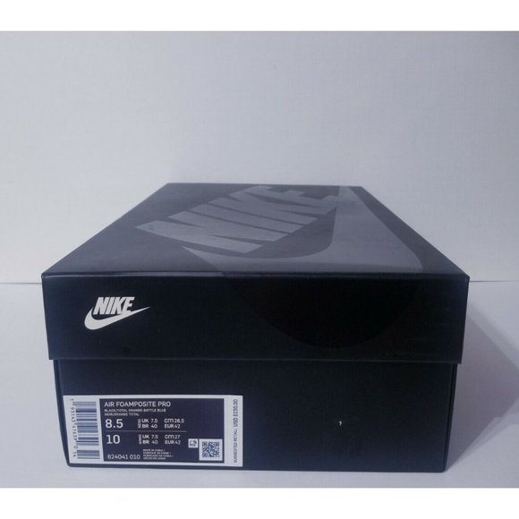 Nike Air Foamposite Pro Knicks 624041-010 Men's size 8.5/ Women's Size 10 New - Picture 7 of 7